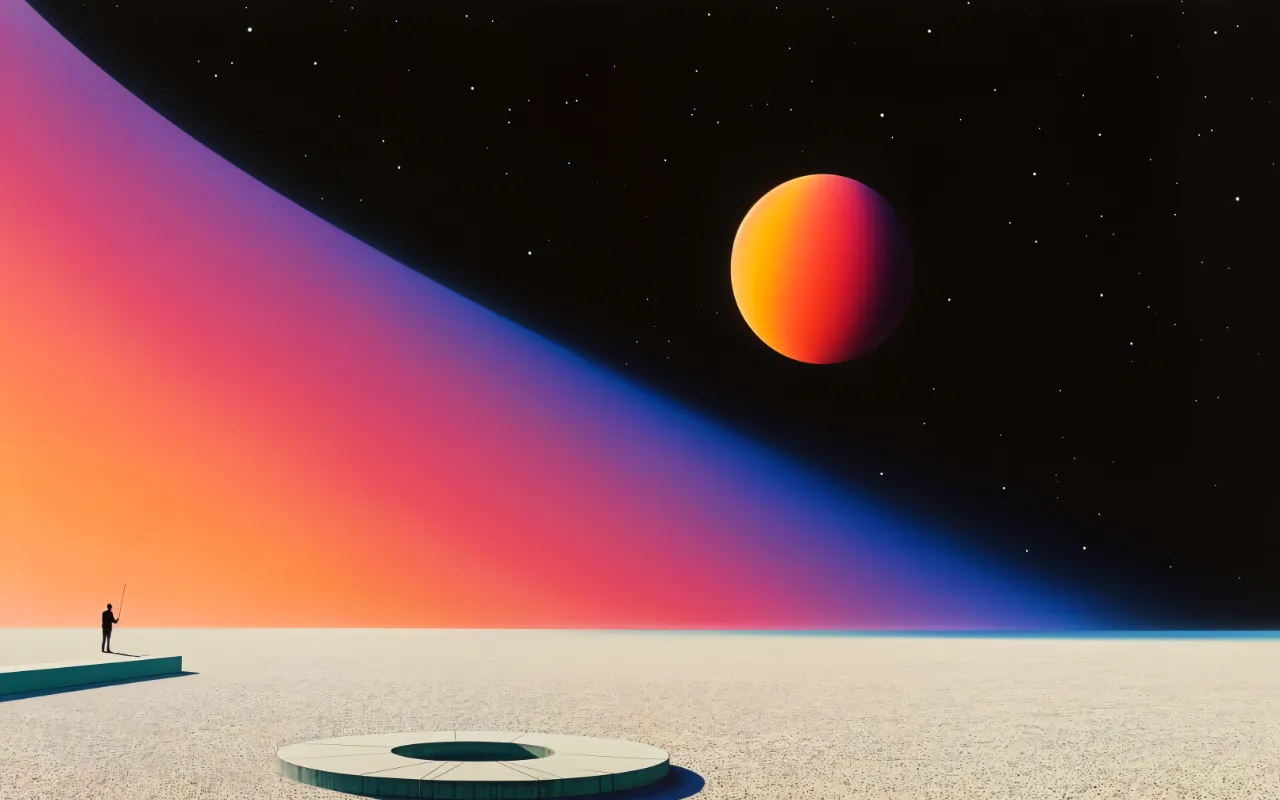 surreal planets